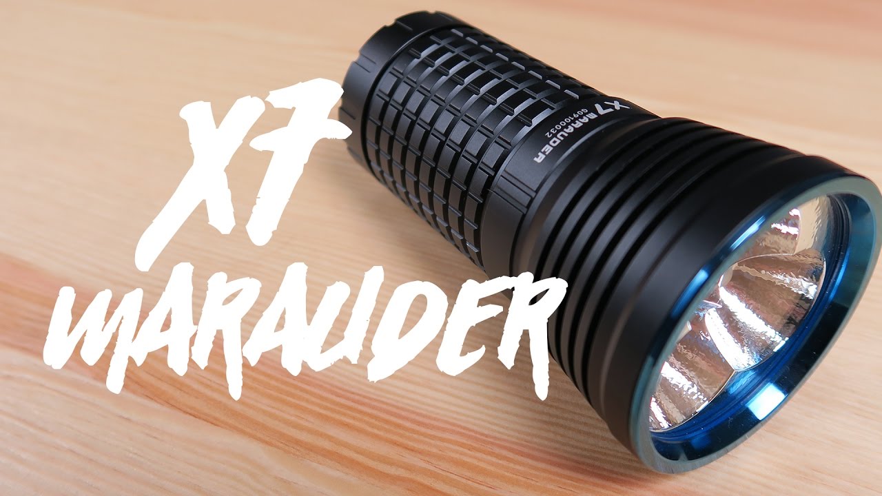 Olight X7 Marauder, la Linterna MÁS POTENTE (9000LM)