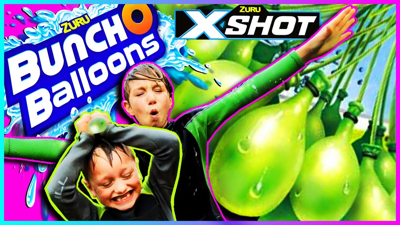 XSHOT WARFARE Fastfill & BUNCH O BALLOONS💧WATER FIGHT! 2020 💧