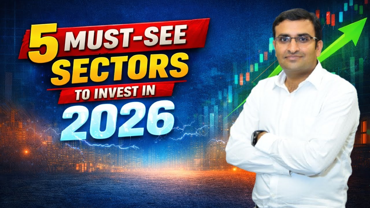 India's Top 5 sector to Invest in 2026: From Banks to Batteries | Long ...