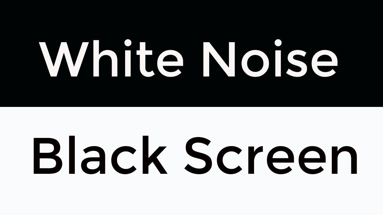 Fall Asleep Fast with White Noise | Black Screen, No Ads, 24h Sleep Sound