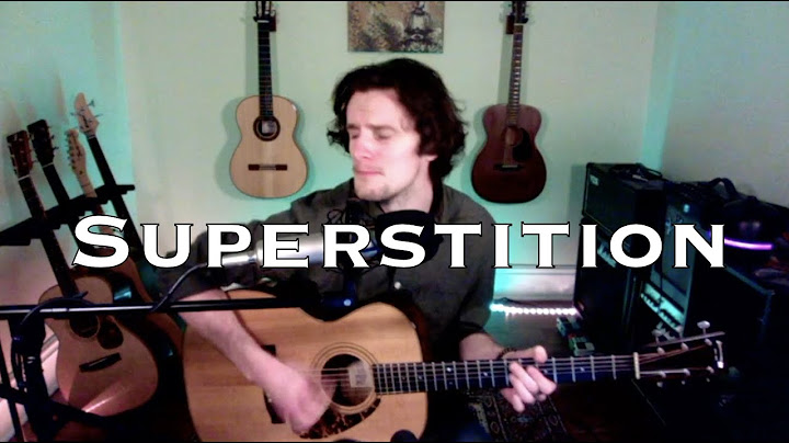Superstition Acoustic version - Acoustic performance video thumbnail