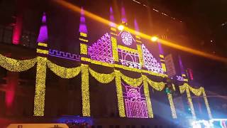 St. Patrick's grand cathedral light show (New York 2016)