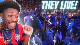 American Reacts To France Celebrations at the FIFA World Cup 2018 (Célébration stade de France)