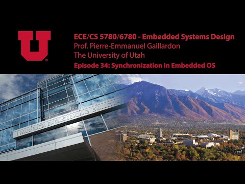 Embedded Systems - E34 - Synchronization in Embedded OS