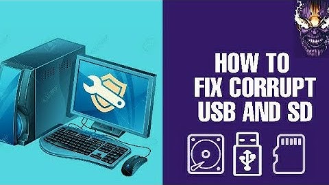 How to fix a corrupted SD card or Flash Drive - CMD