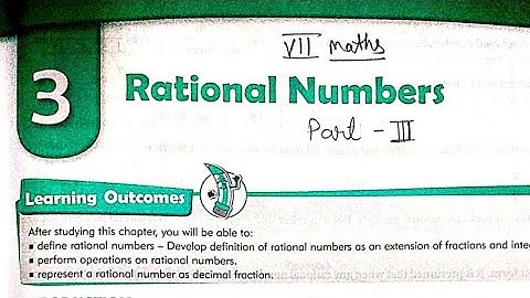 Class 7 Maths | Chapter 3 Rational Numbers Part 3 | MKD Agrim Academy