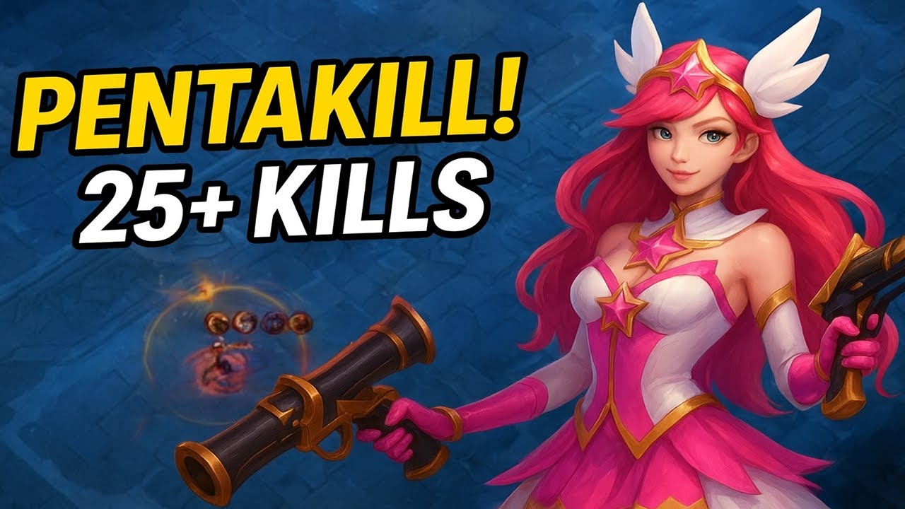“Wild Rift | Miss Fortune ARAM – 25+ Kills, Pentakill! Full Crit Build Destroyer”