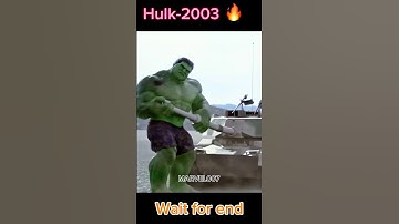 Every hulk heals……bt 2003 hulk was unstoppable 🔥 #shorts #hulk #marvel