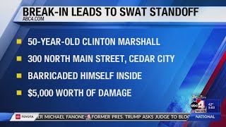 SWAT called in after suspect barricades himself in Cedar City gas station