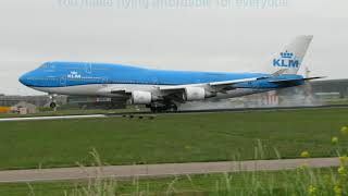 KLM 747 ferry flights