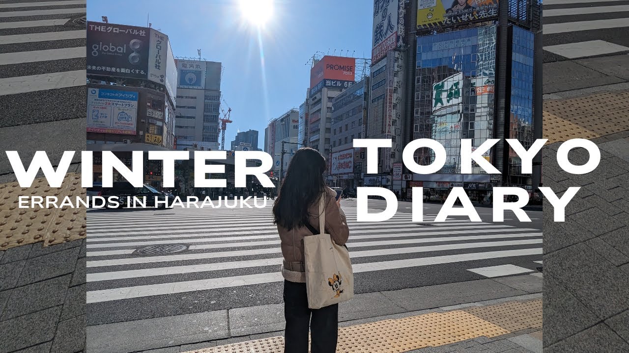 🇯🇵 Winter Day Tokyo Diary - Daiso & Harajuku Day, MoMA Design Store