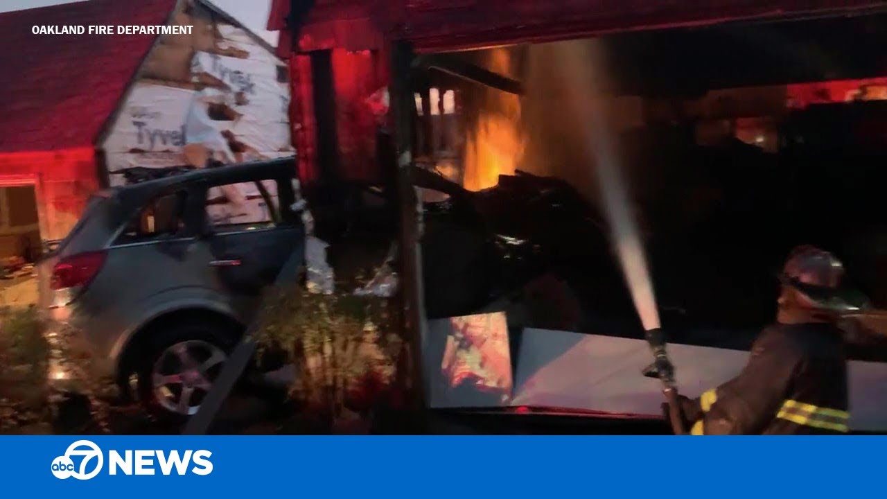 2 children injured after vehicle crashes into California home and ...