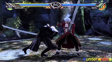 Soul Calibur 5 - Sephiroth vs Dante