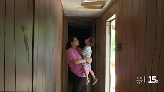 Hearne Storm destroys family home