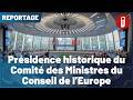 Présidence historique du Comité des Ministres du Conseil de l'Europe