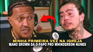 MANO BROWN TALKS ABOUT HIS FIRST TIME AT CHURCH