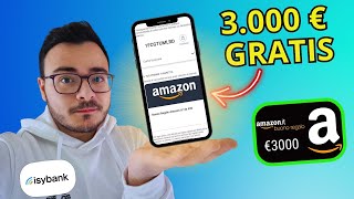 Isybank: 30€ Buono Amazon GRATIS per Black Friday (Guida 2025)