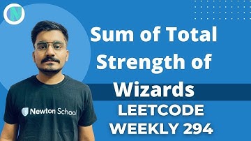 (HARD)Sum of Total Strength of Wizards | Leetcode Weekly 294 - Hitesh Tripathi