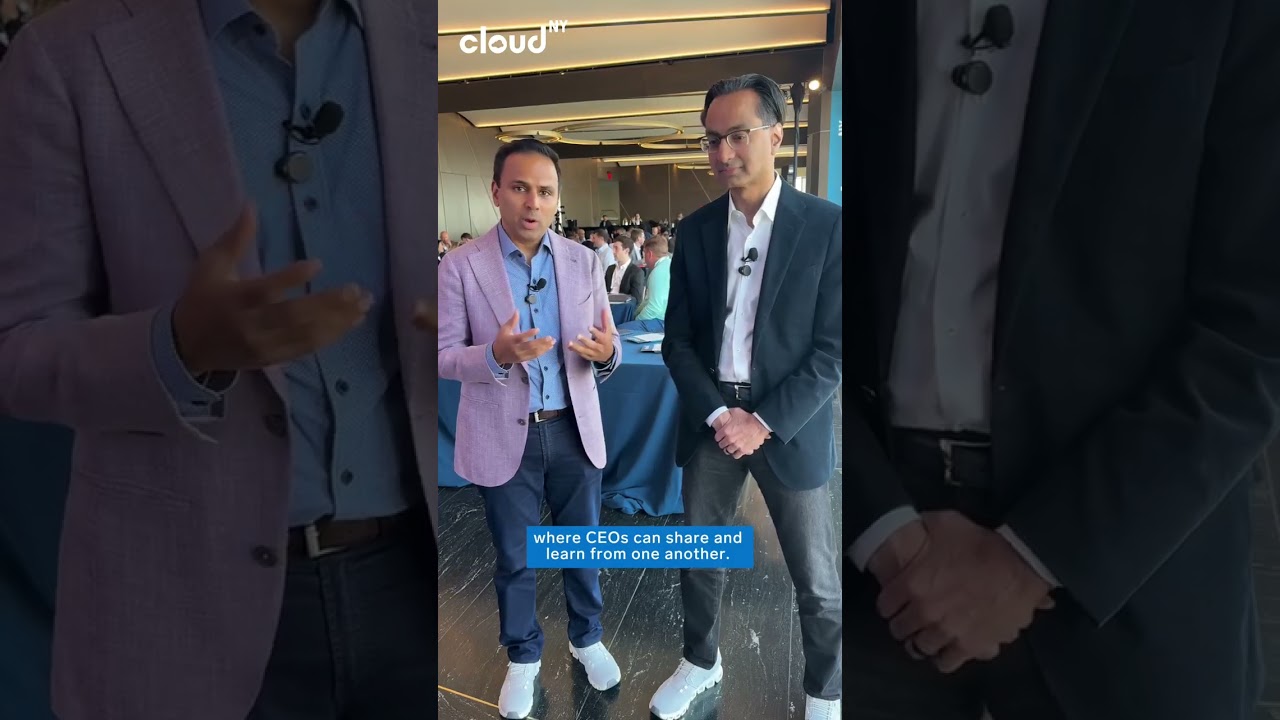 More than 100 CEOs came together in NYC to share experiences and tackle challenges at #cloudny