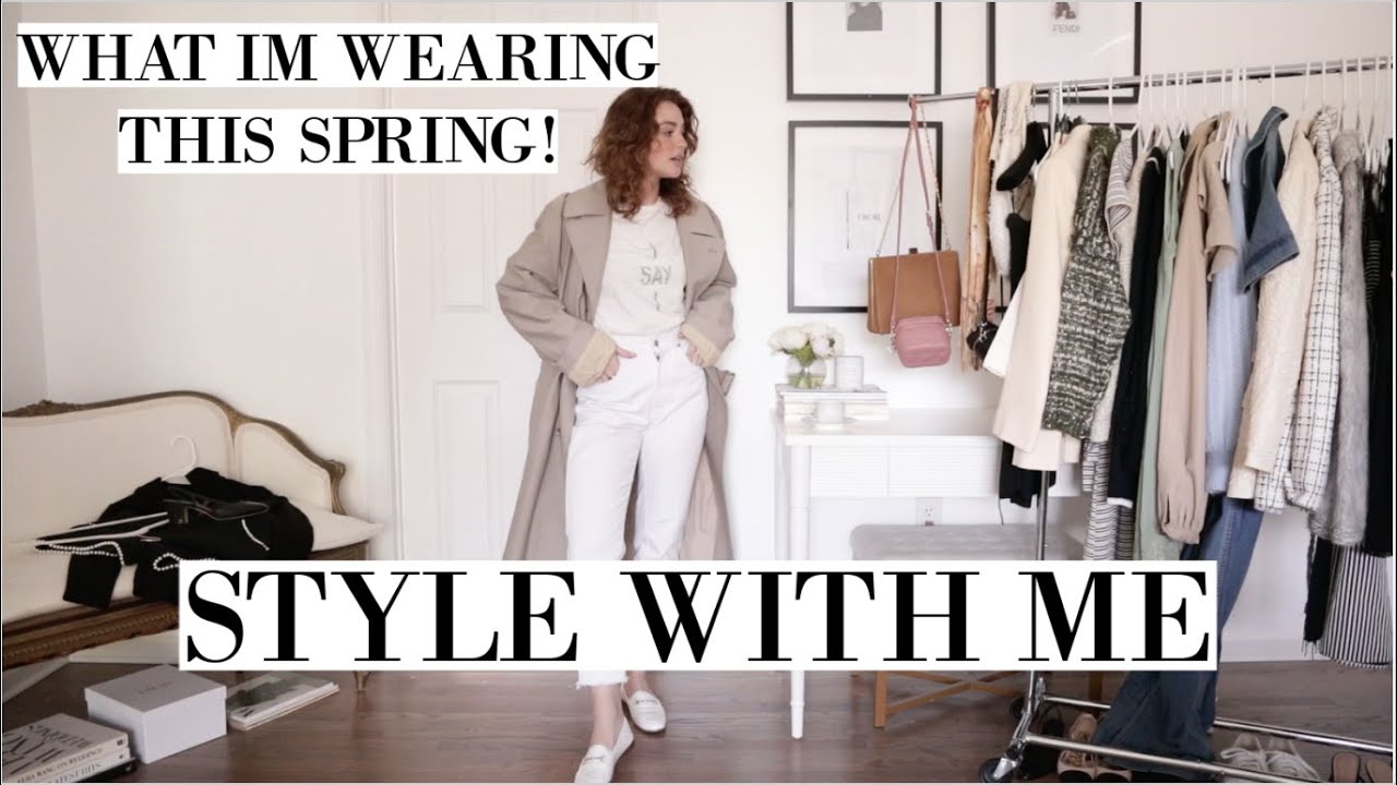 STYLE WITH ME! Spring everyday outfits - YouTube