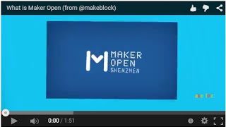 What is Maker Open (from @makeblock)