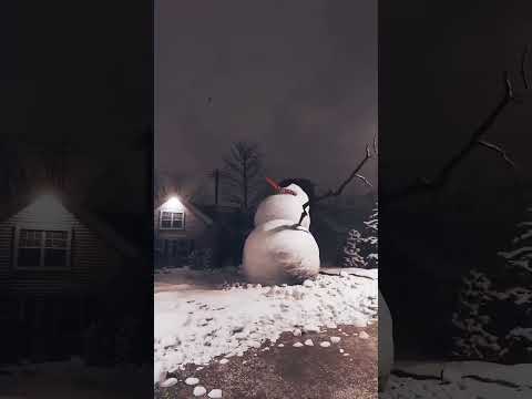 رجل الثلج ﻻ نهائي رعب 