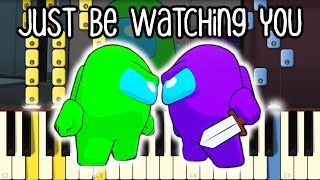 AMONG US SONG - Just be watching you Resimi