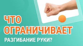 👉​💪​ Что ограничивает разгибание руки в локтевом суставе?