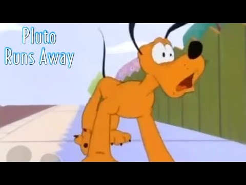 Pluto Runs Away 1999 Disney Mickey Mouse Cartoon Short Film