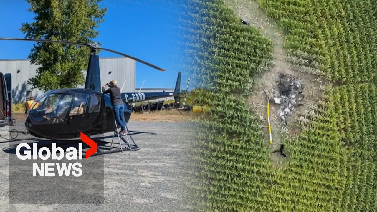 Family and Pilot Tragically Killed in Helicopter Crash Near Montreal
