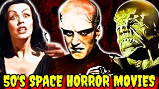 Top 10 Iconic & Ambitious 50's Space Horror Movies - Explored