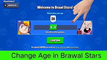 How To Change Age in Brawl Stars - Tutorial 2024 ||