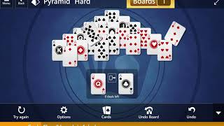 Microsoft Solitaire Collection: Pyramid - Hard - June 25, 2017