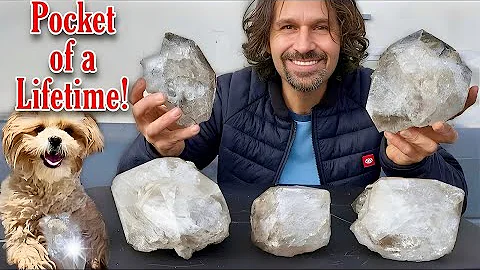 Found the Largest Herkimer Diamond Crystal of My L...