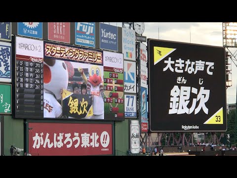 2018年7月11日 楽天イーグルス vs オリックスバファローズ スタメン発表