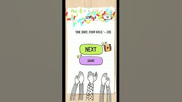 BRAIN TEST 2 LEVEL 8 MONSTER HUNTER JOE WALKTHROUGH