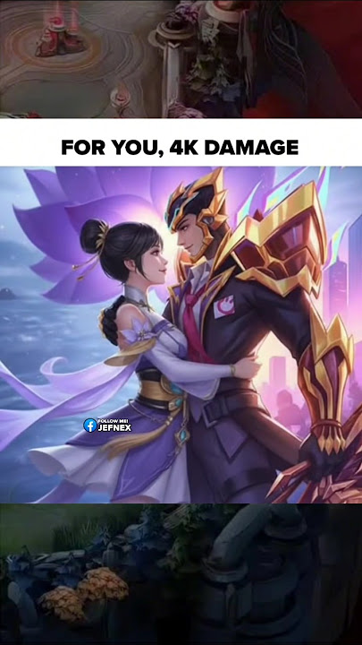 Give Flowers❌ Give 4k DMG✅ #mobilelegends #mlbb #shorts