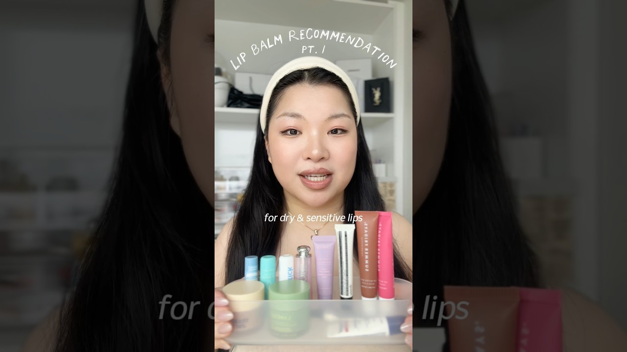 pt 1 | Top Lip Balms for DRY & SENSITIVE lips 💋✨