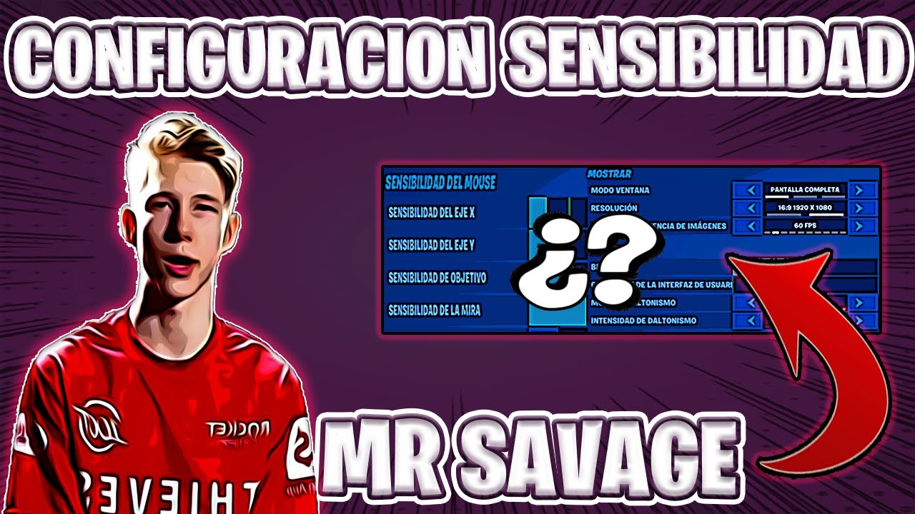  CONFIGURACI N DE MR SAVAGE 2020 SENSIBILIDAD DE MR SAVAGE 2020 EN 