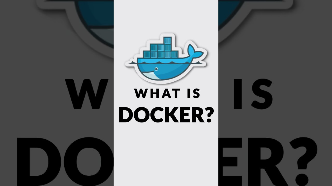What is DOCKER? (Explained in 1 Minute) #shorts #docker