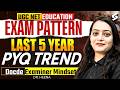 UGC NET Education Paper 2 | UGC NET Education Exam Pattern Based On Last 5 Year PYQ Trend | By Heena