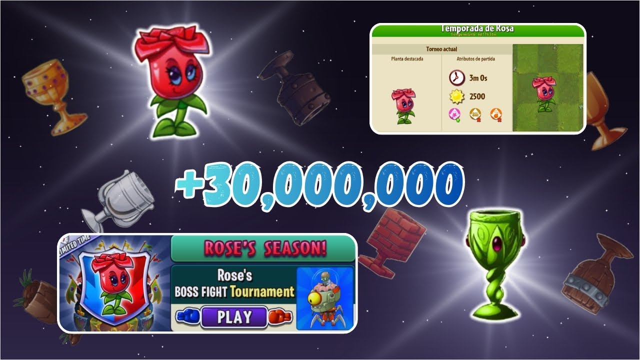 Mazos GANADORES para el Torneo de Rosa y Amigos 🌹🔥 | PvZ2