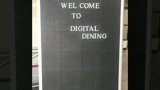 Digital Dining workshop 3