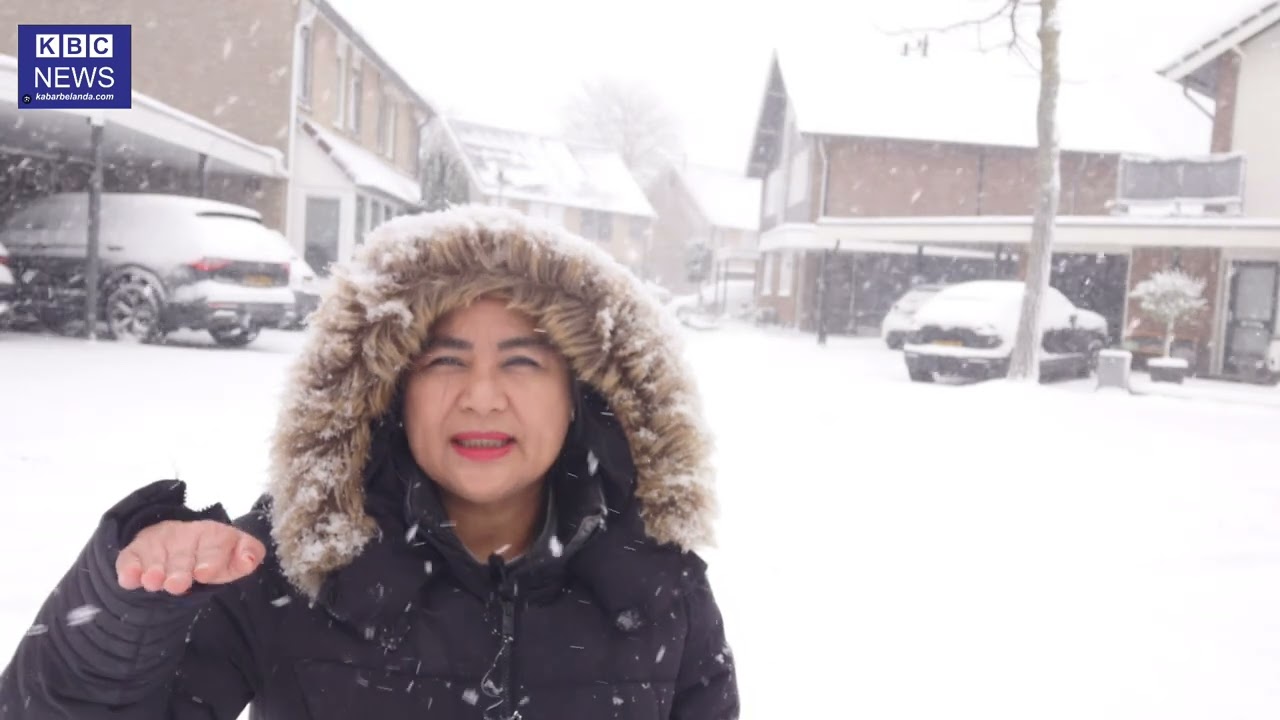 Badai Salju di Belanda 2026