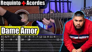 Dame Amor - Officialalex425 - Requinto + Chords | TABS | Guitar Tutorial