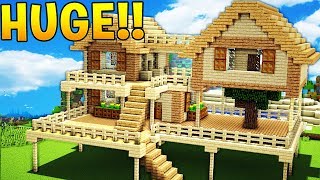 THE BIGGEST HOUSE IN MINECRAFT | JeromeASF