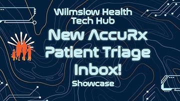 New AccuRx Patient Triage Inbox Preview
