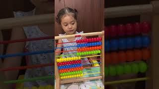 Abacus 🧮 2yrs7mnths#shorts#shortvideo #short #abacus#babyfunlearn