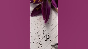 ✒" HOPE "✍🏻😊 || #like #share #shorts #cursive #subscribe #ytshorts #viralshorts #comment #word