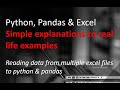 Combine Excel Files with Python: Beginner Friendly - Excel automation with pandas and python